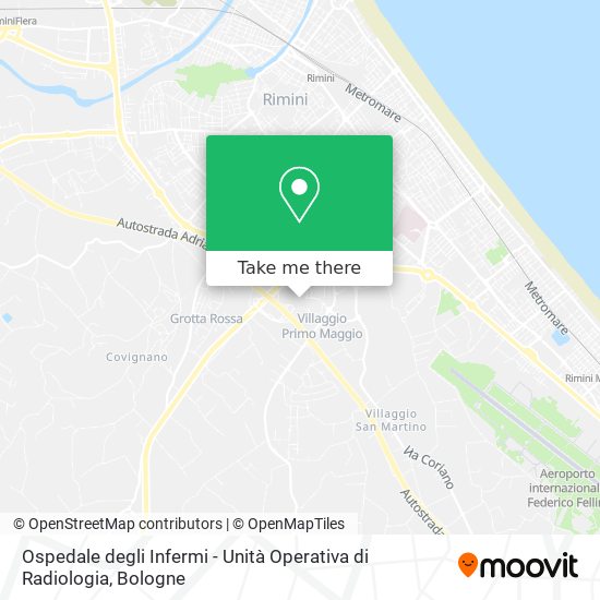 Ospedale degli Infermi - Unità Operativa di Radiologia map