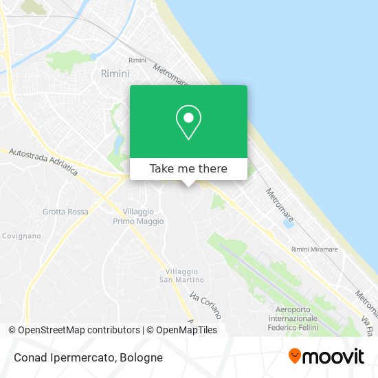 Conad Ipermercato map