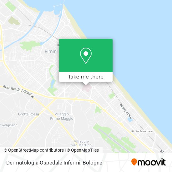 Dermatologia Ospedale Infermi map