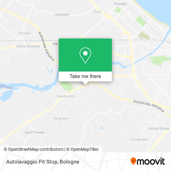 Autolavaggio Pit Stop map
