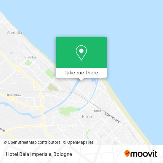 Hotel Baia Imperiale map