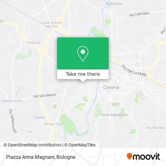 Piazza Anna Magnani map