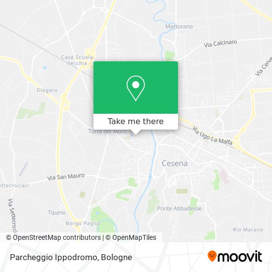 Parcheggio Ippodromo map