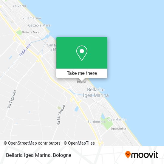 Bellaria Igea Marina map