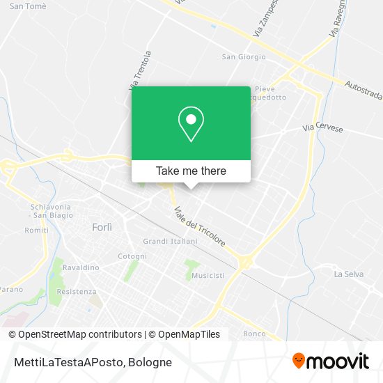 MettiLaTestaAPosto map