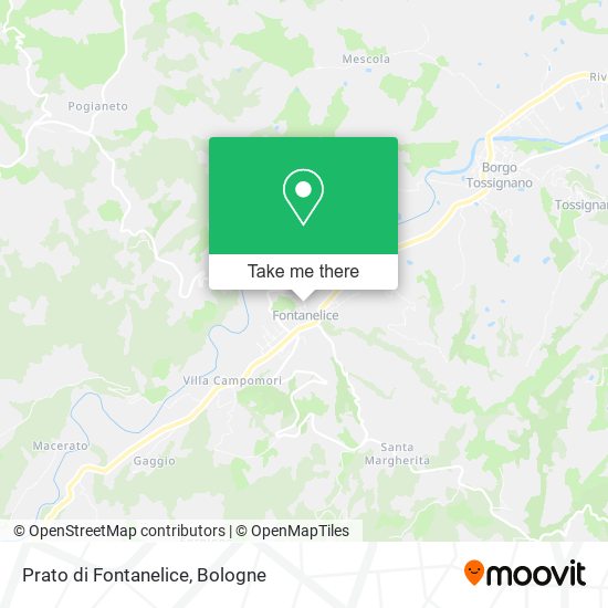 Prato di Fontanelice map