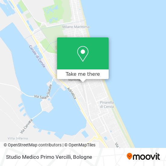 Studio Medico Primo Vercilli map