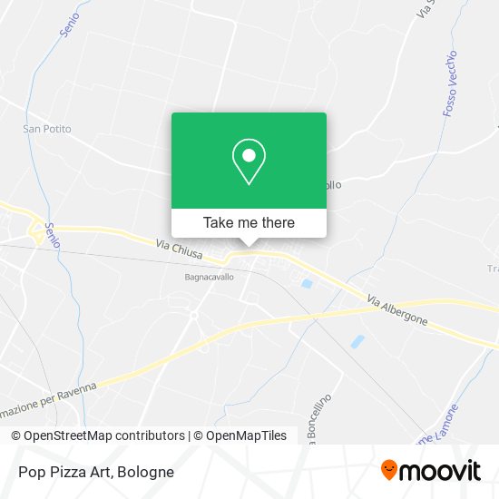 Pop Pizza Art map