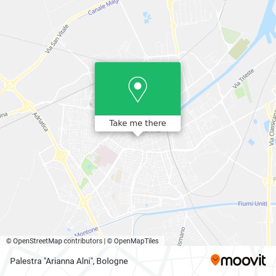 Palestra "Arianna Alni" map