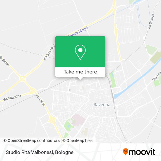 Studio Rita Valbonesi map