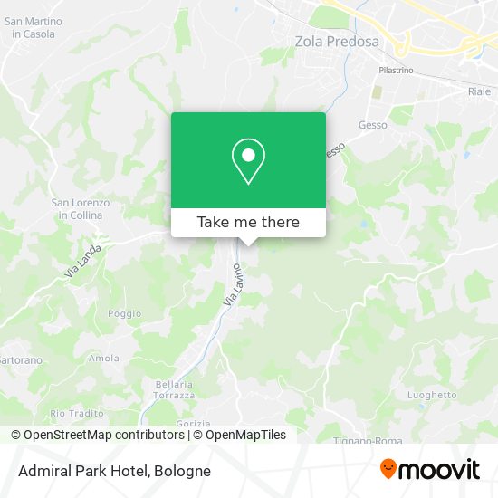 Admiral Park Hotel map