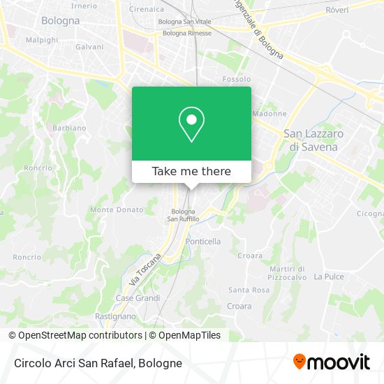 Circolo Arci San Rafael map