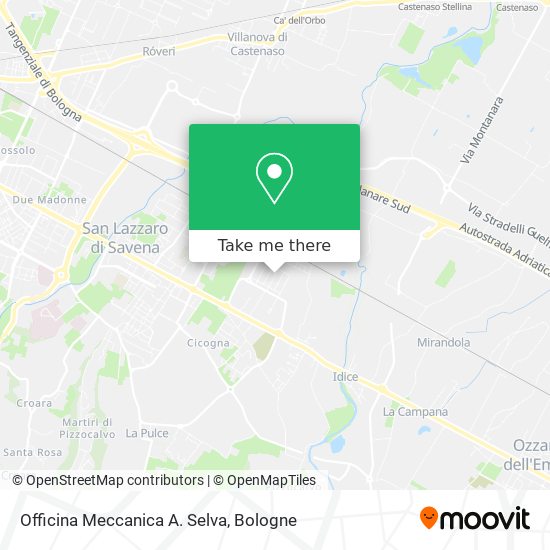 Officina Meccanica A. Selva map