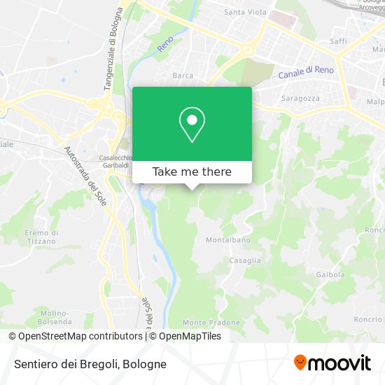 Sentiero dei Bregoli map