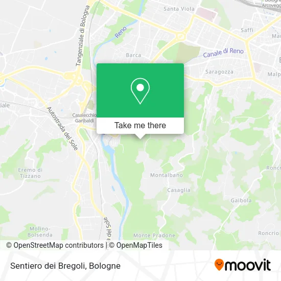 Sentiero dei Bregoli map