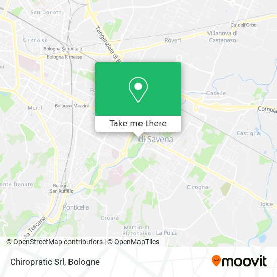 Chiropratic Srl map