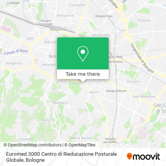 Euromed 3000 Centro di Rieducazione Posturale Globale map