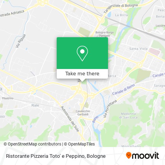 Ristorante Pizzeria Toto' e Peppino map