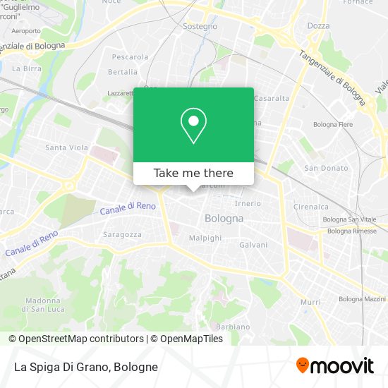 La Spiga Di Grano map