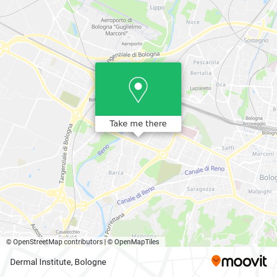 Dermal Institute map