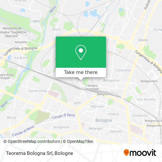 Teorema Bologna Srl map