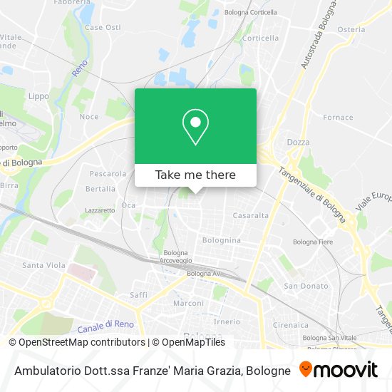 Ambulatorio Dott.ssa Franze' Maria Grazia map
