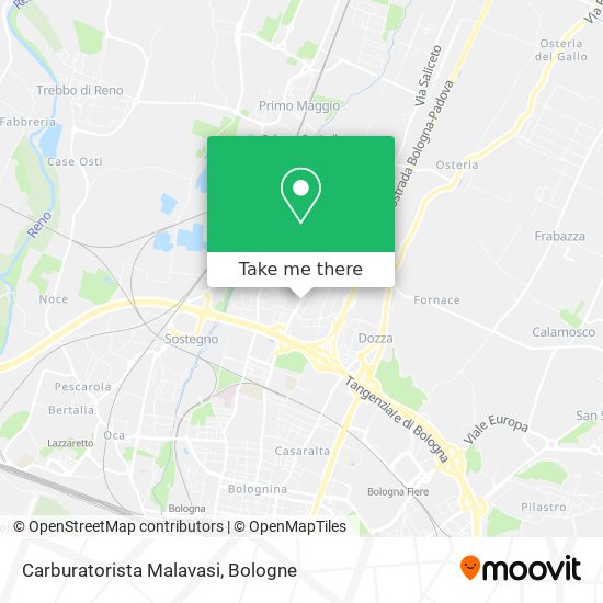 Carburatorista Malavasi map