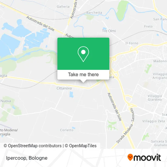 Ipercoop map