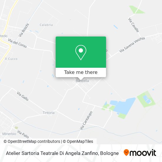 Atelier Sartoria Teatrale Di Angela Zanfino map