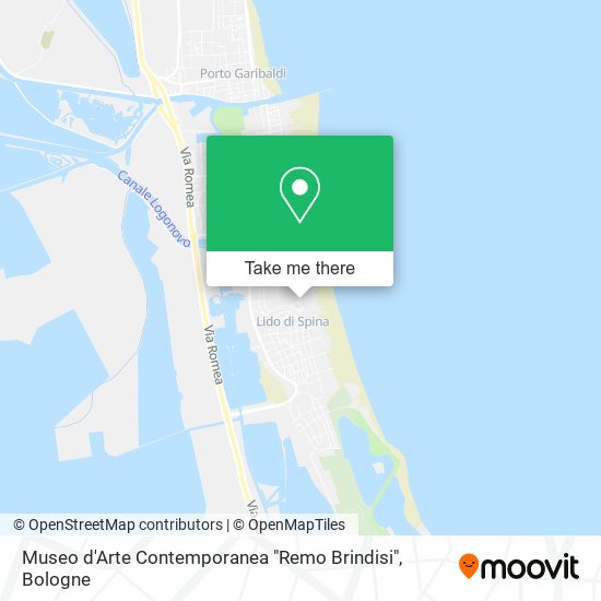 Museo d'Arte Contemporanea "Remo Brindisi" map