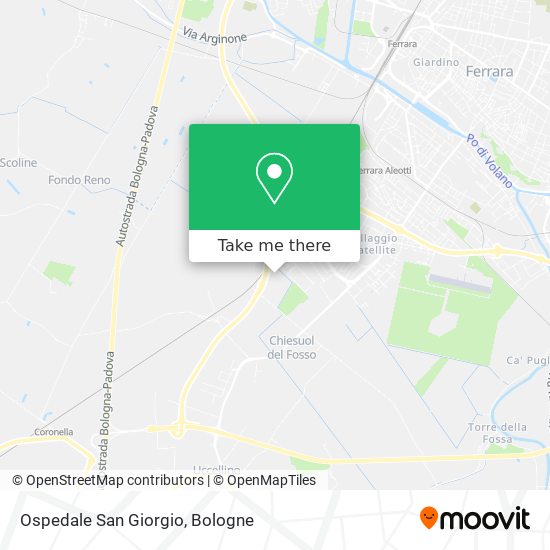 Ospedale San Giorgio map