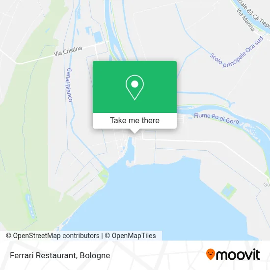 Ferrari Restaurant map
