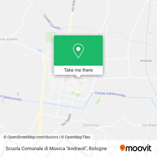 Scuola Comunale di Musica "Andreoli" map