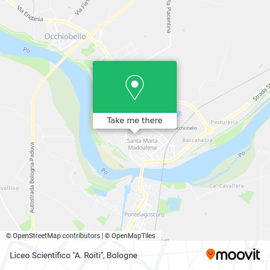Liceo Scientifico "A. Roiti" map