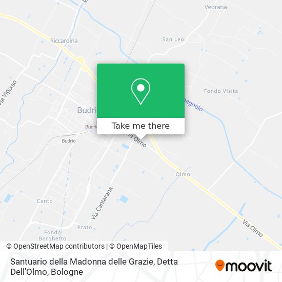 Santuario della Madonna delle Grazie, Detta Dell'Olmo map