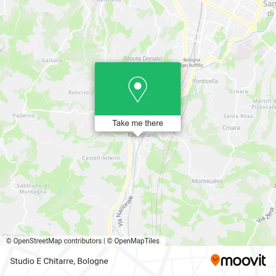 Studio E Chitarre map