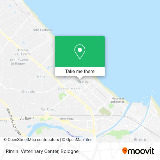 Rimini Veterinary Center map