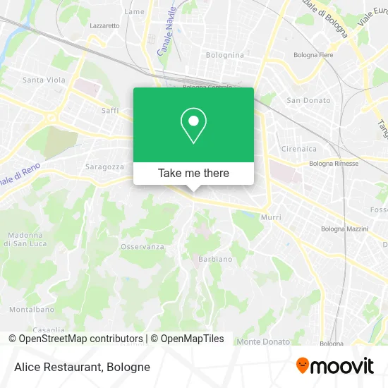 Alice Restaurant map