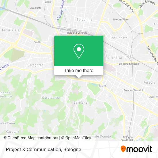 Project & Communication map