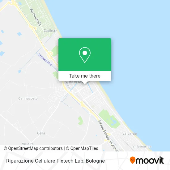 Riparazione Cellulare Fixtech Lab map