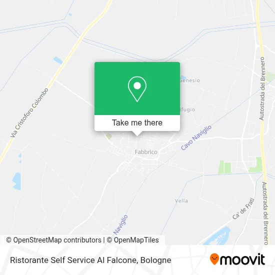 Ristorante Self Service Al Falcone map