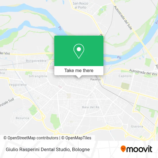 Giulio Rasperini Dental Studio map