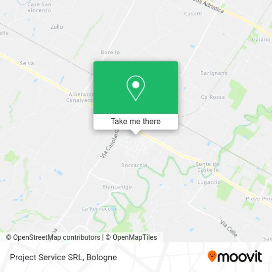 Project Service SRL map
