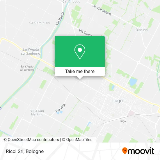 Ricci Srl map