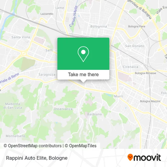 Rappini Auto Elite map