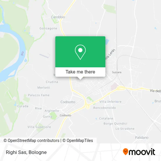Righi Sas map