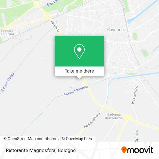 Ristorante Magnosfera map