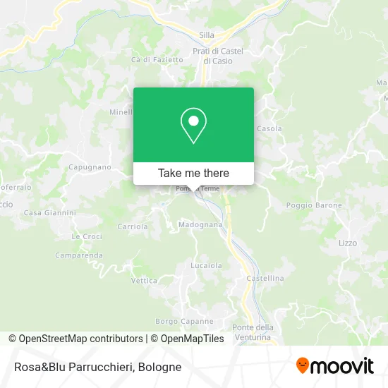 Rosa&Blu Parrucchieri map