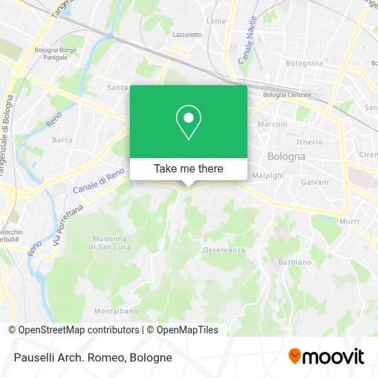 Pauselli Arch. Romeo map