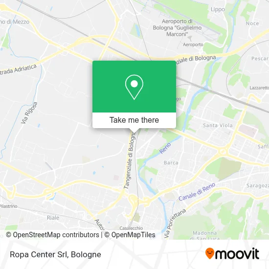Ropa Center Srl map